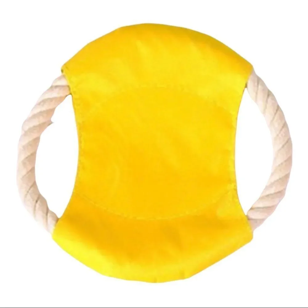 Rope Frisbee Pet Toy, New in Package